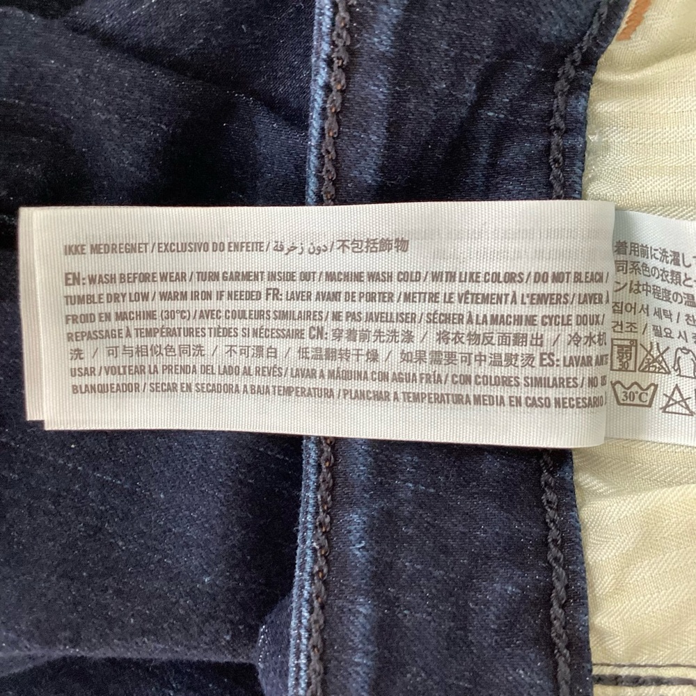 Hollister Dark Wash Low Rise Skinny Jeans W27 L31 - Picture 10 of 11